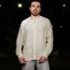 Guayabera puntada plumilla